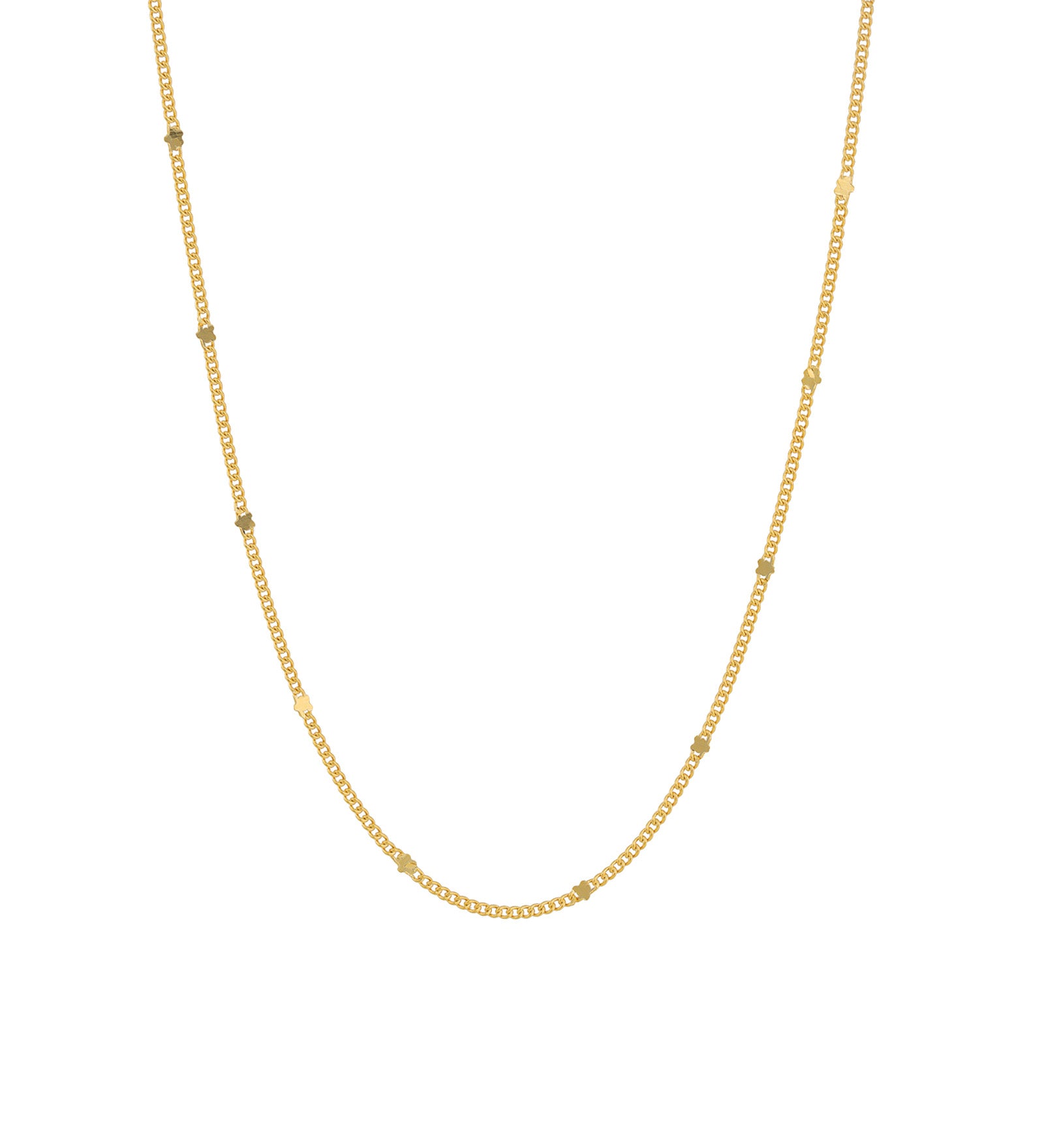 Star Rolo Necklace 18k Gold Plated