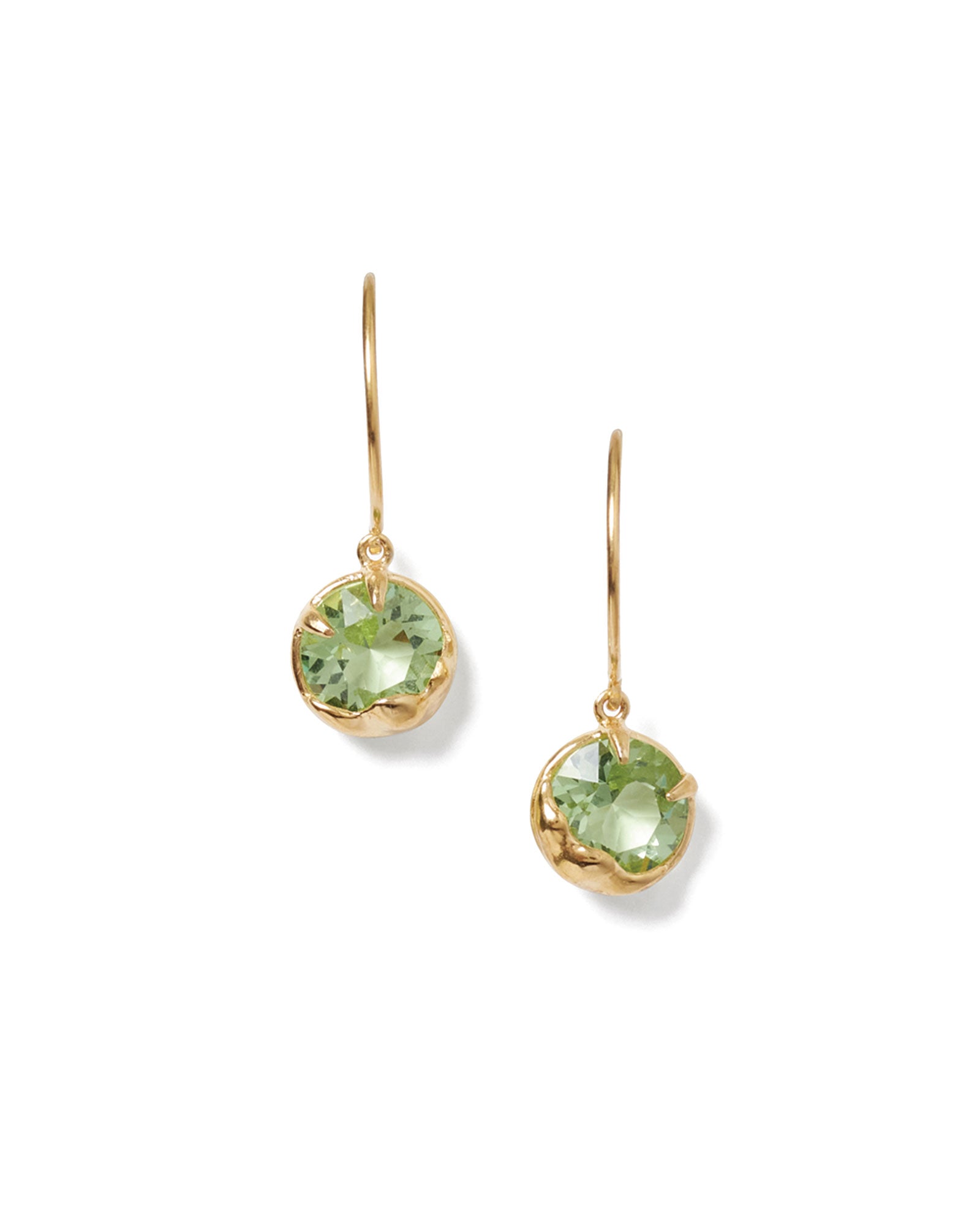 Gold birthstone earrings outlet