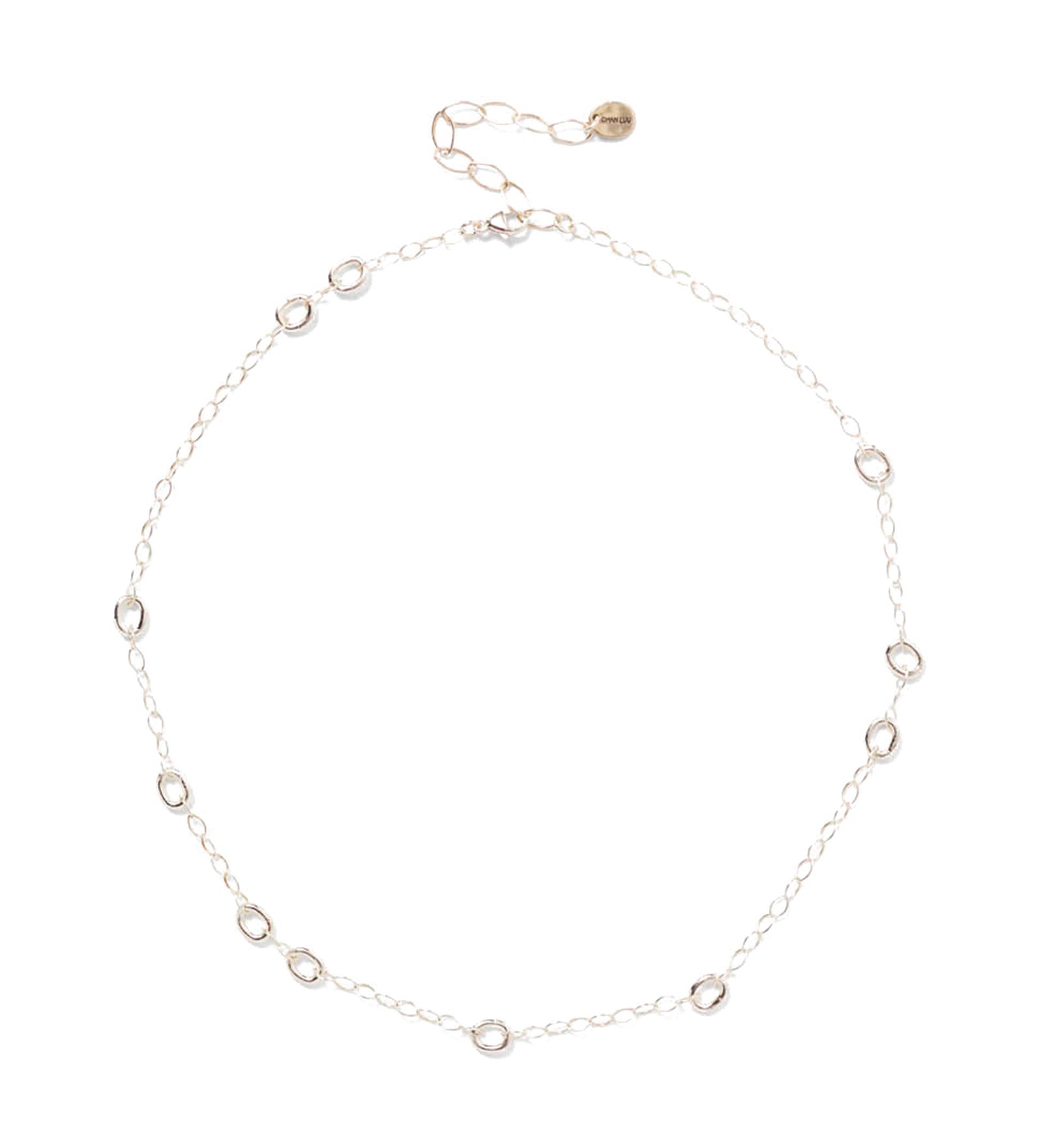 Leni Chain Link Necklace Silver Plated