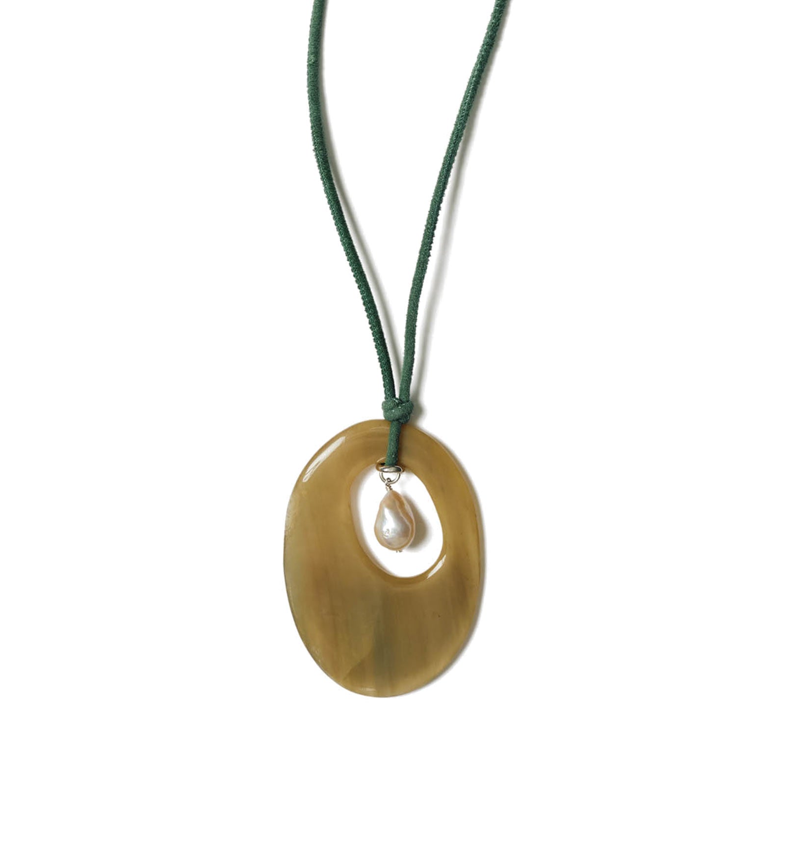 Corinne Necklace Sterling Silver, White Pearl