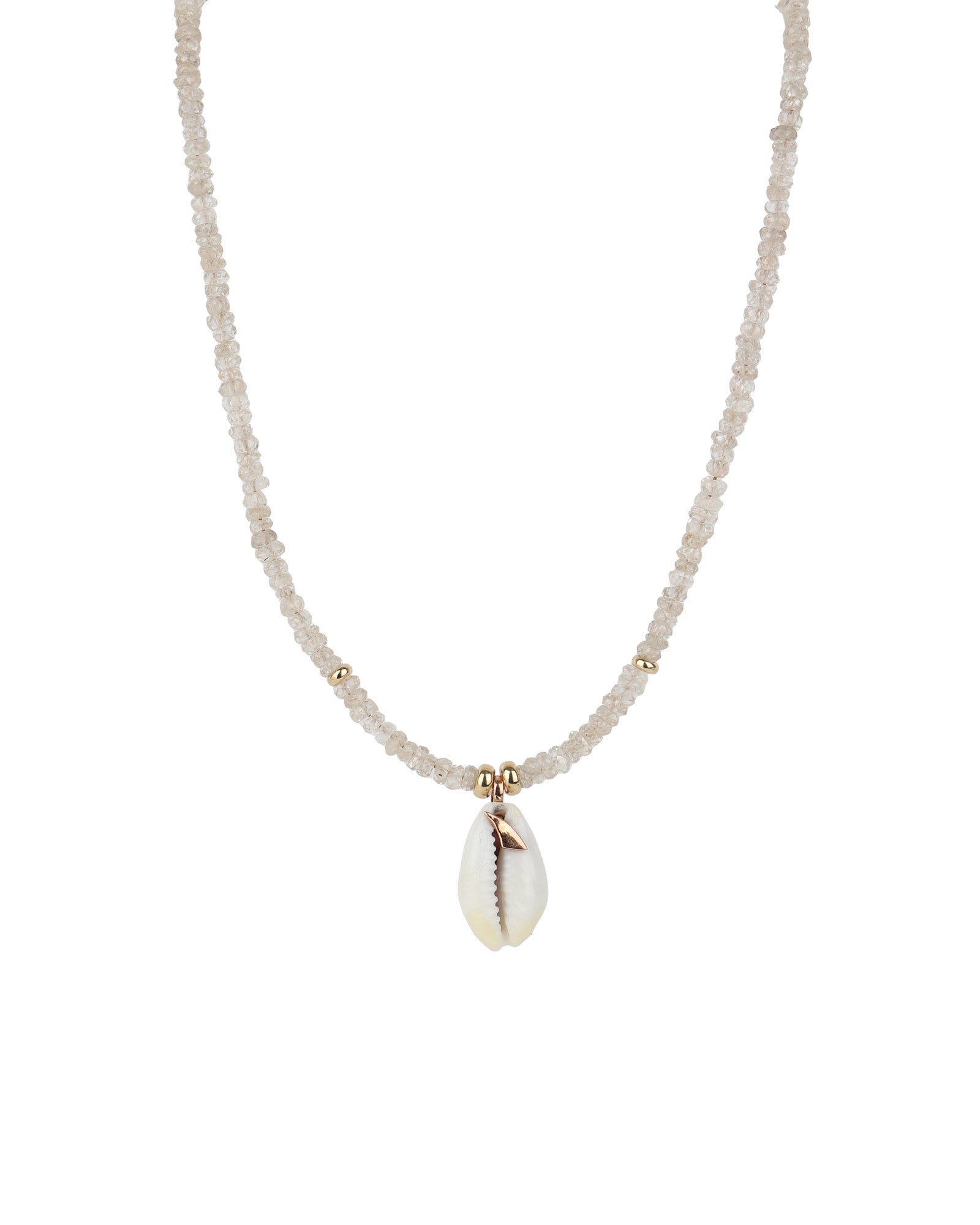 White cowrie deals shell necklace