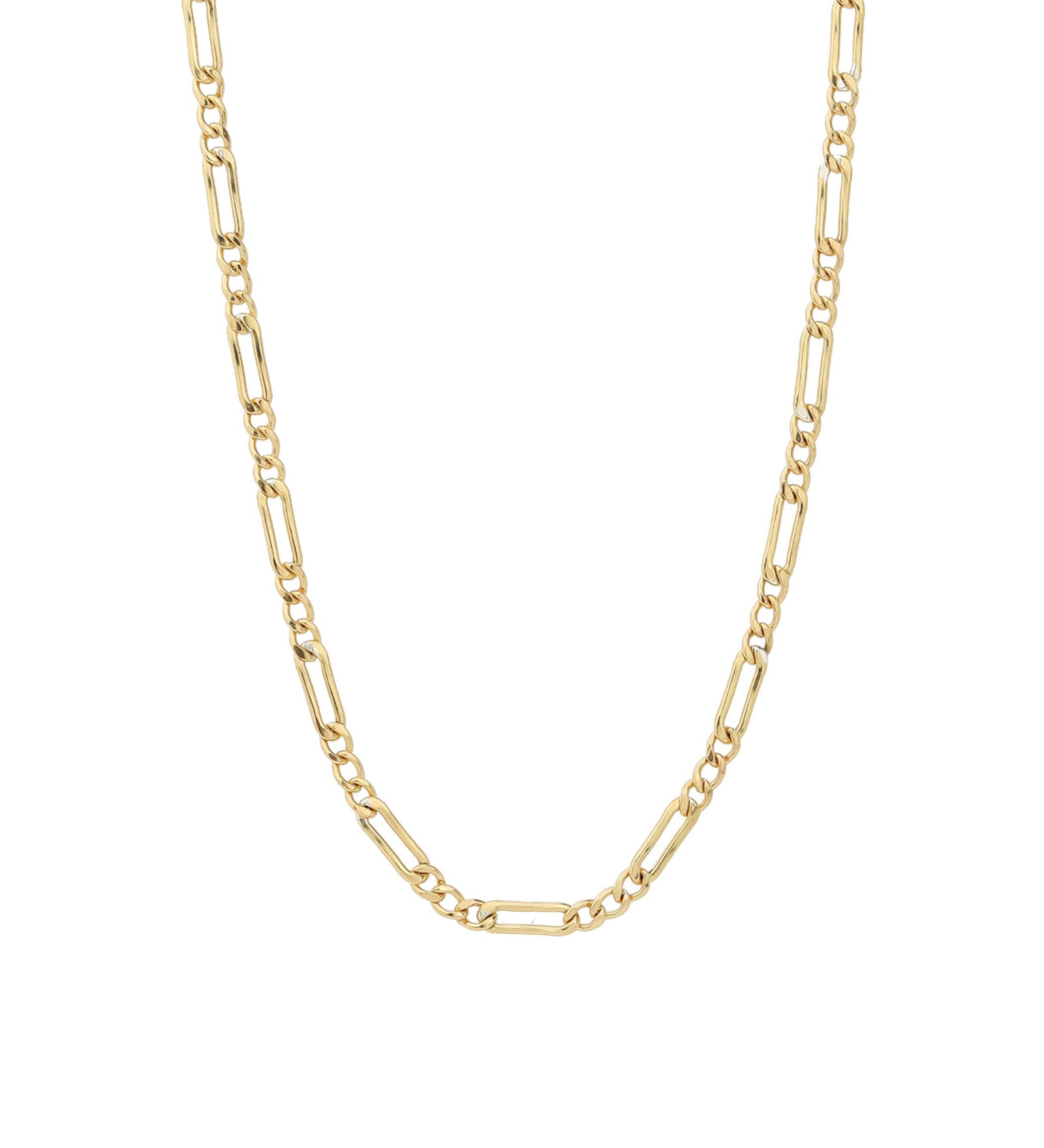 Finley & Wilder-Figaro Chain Necklace | 3.5mm-Necklaces-Blue Ruby Jewellery-Vancouver Canada