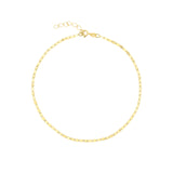 Valentino Anklet 14k Yellow Gold