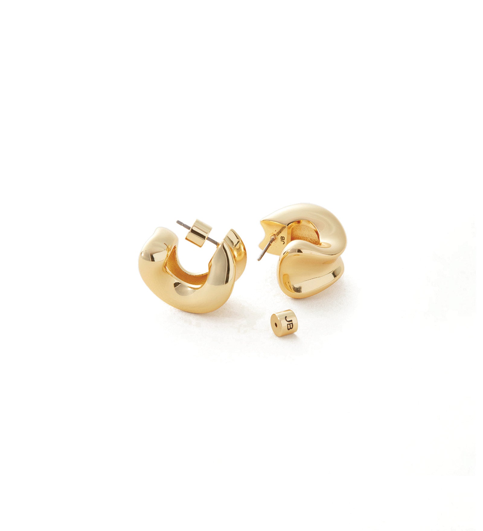 Chunky Doune Hoops 14k Gold Plated