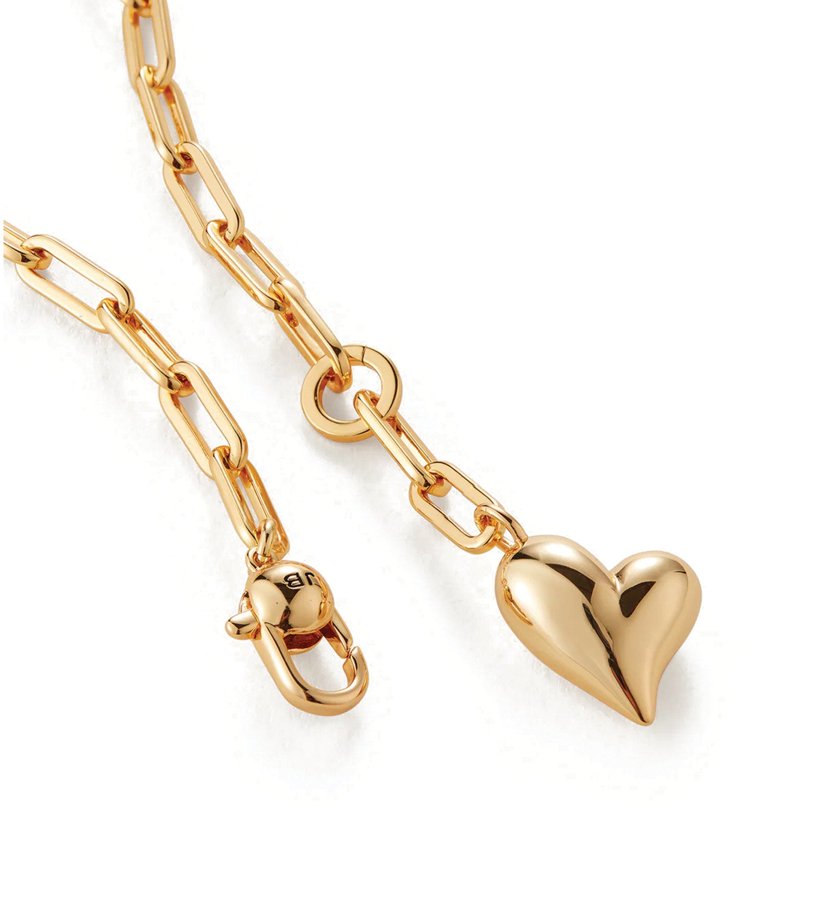 Jenny Bird-Puffy Heart Chain-Necklaces-Blue Ruby Jewellery-Vancouver Canada