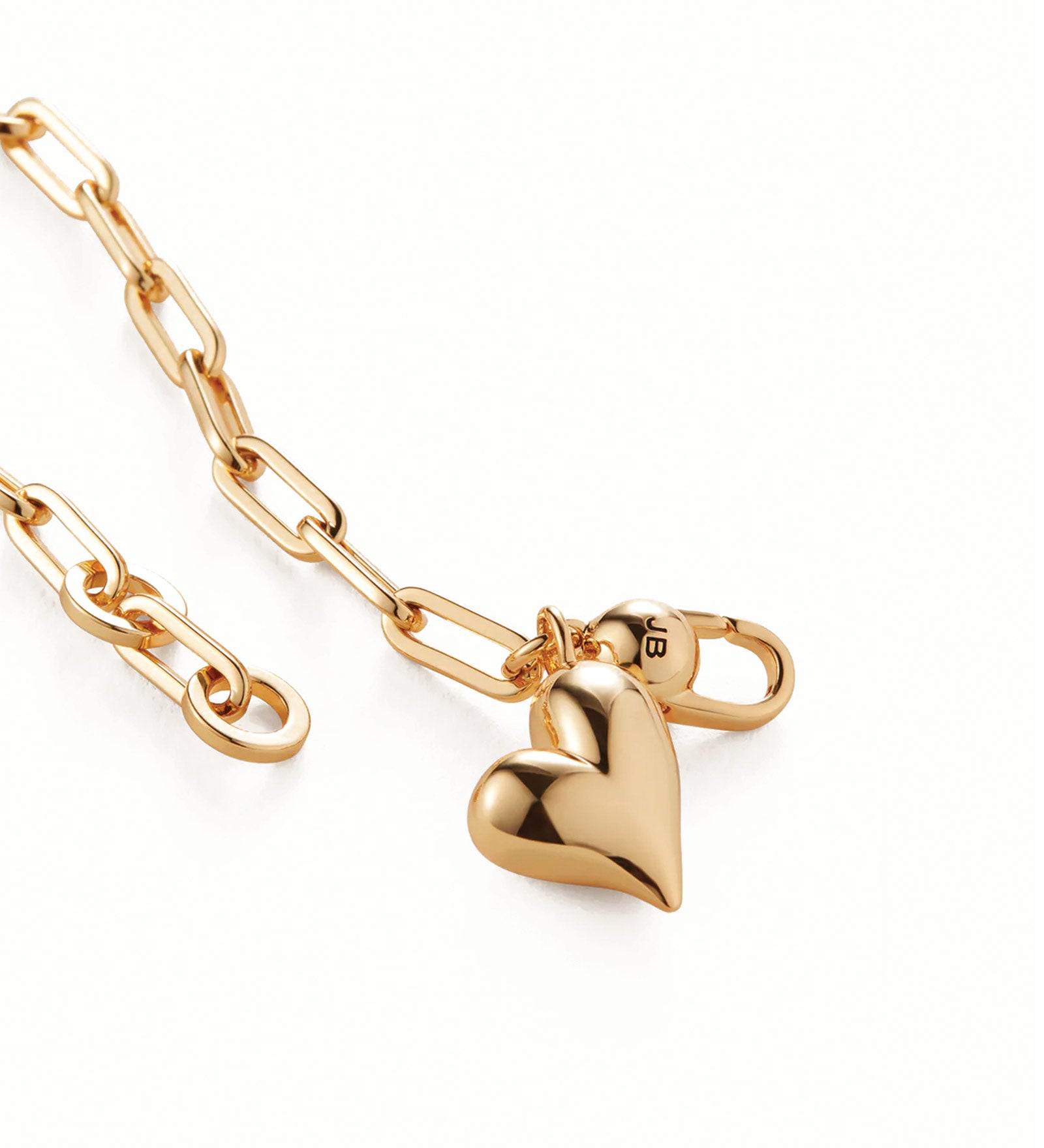 Jenny Bird-Puffy Heart Bracelet-Bracelets-Blue Ruby Jewellery-Vancouver Canada