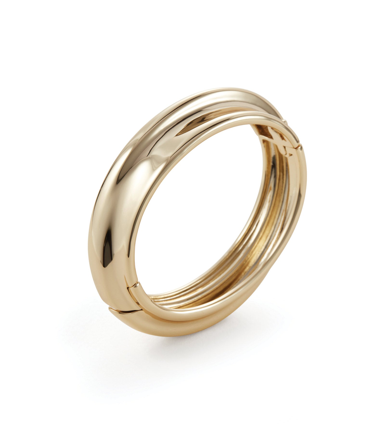 Lennon Bangle Gold Tone Dipped