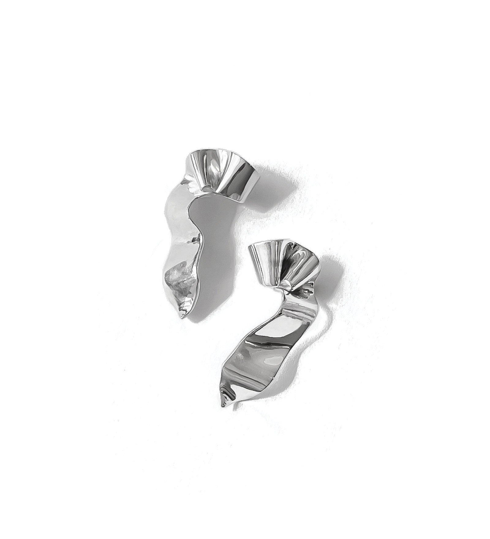 Juliette Earrings Sterling Silver, White Pearl