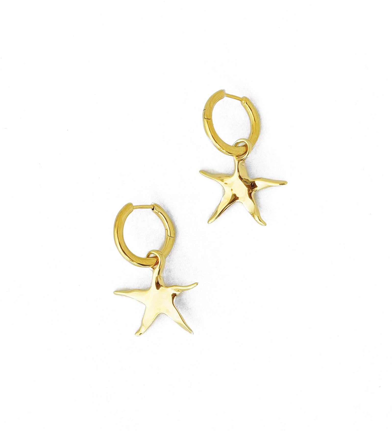 Estelle Hoops 14k Gold Plated