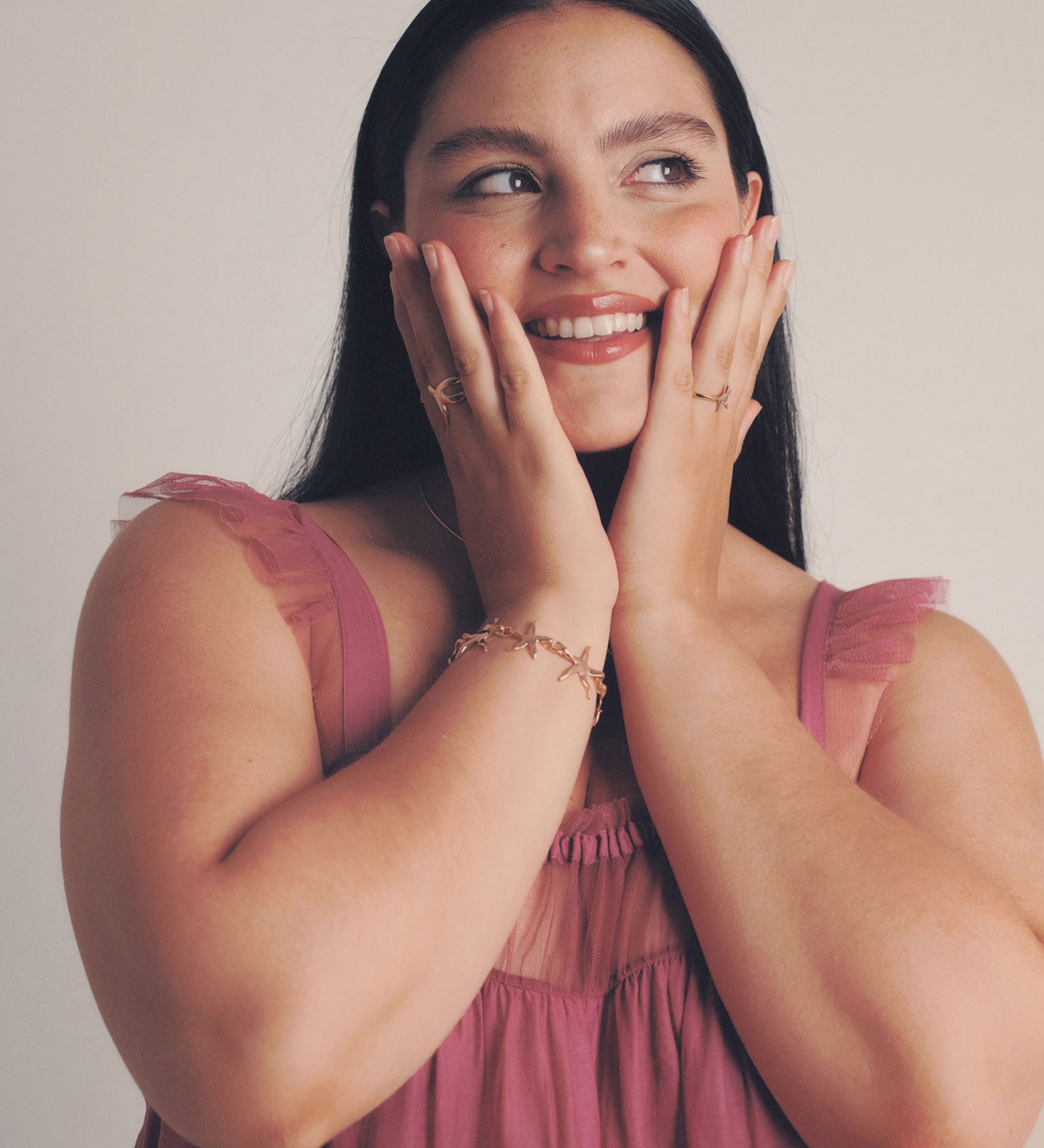 Celeste Bracelet 14k Gold Plated