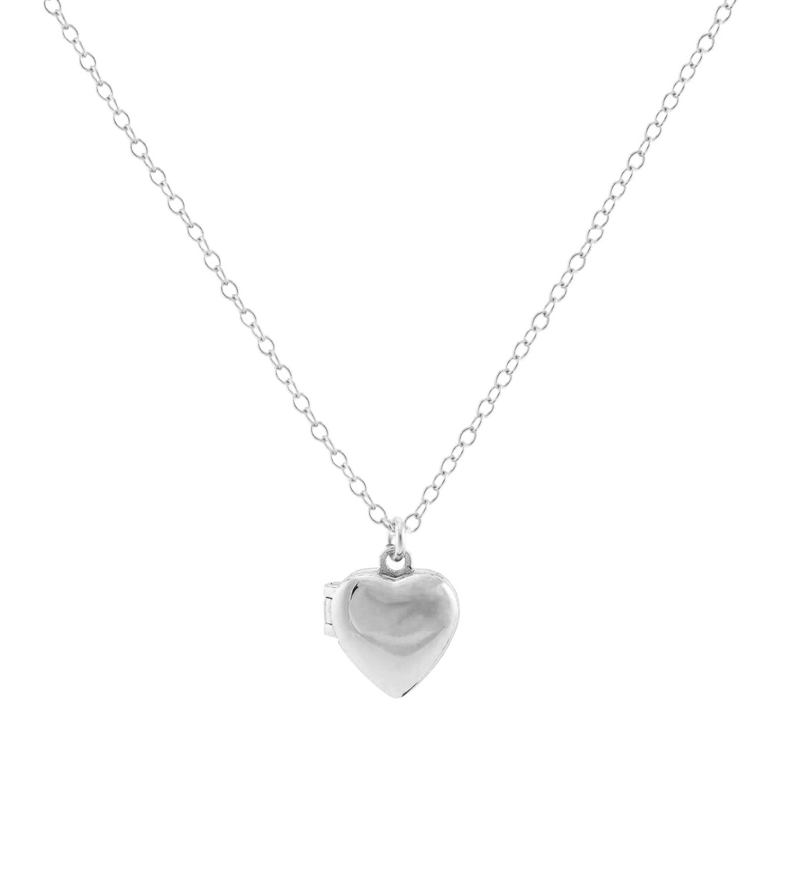 Kris Nations-Heart Locket-Necklaces-Sterling Silver-Blue Ruby Jewellery-Vancouver Canada