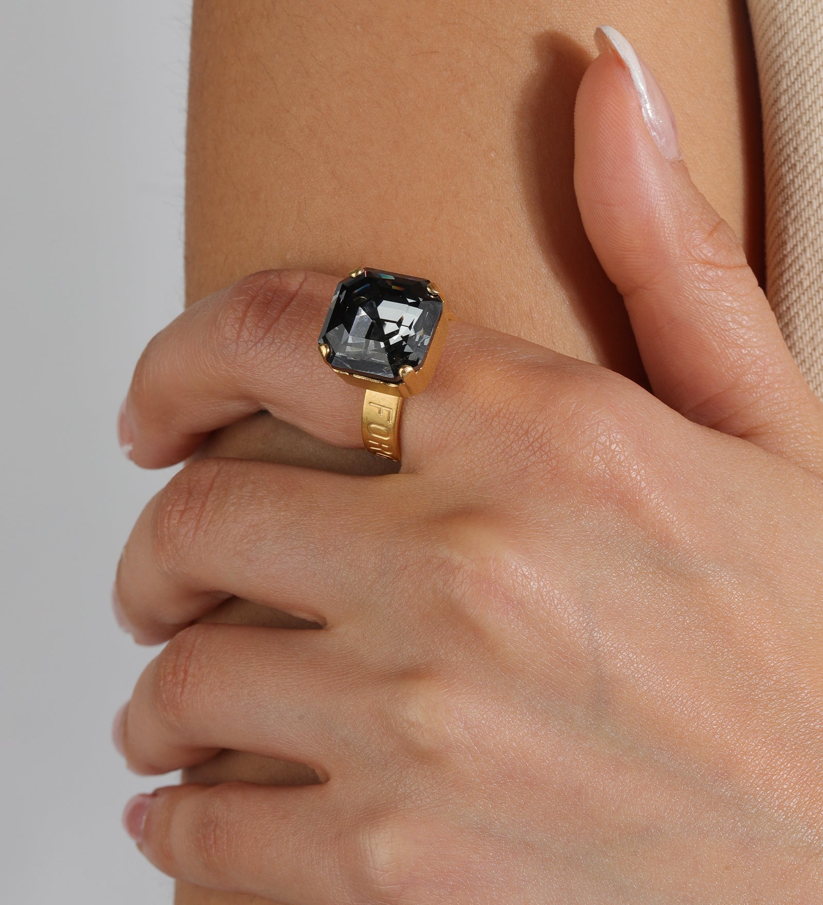 La Vie Parisienne-Forget Me Not Ring-Rings-Blue Ruby Jewellery-Vancouver Canada