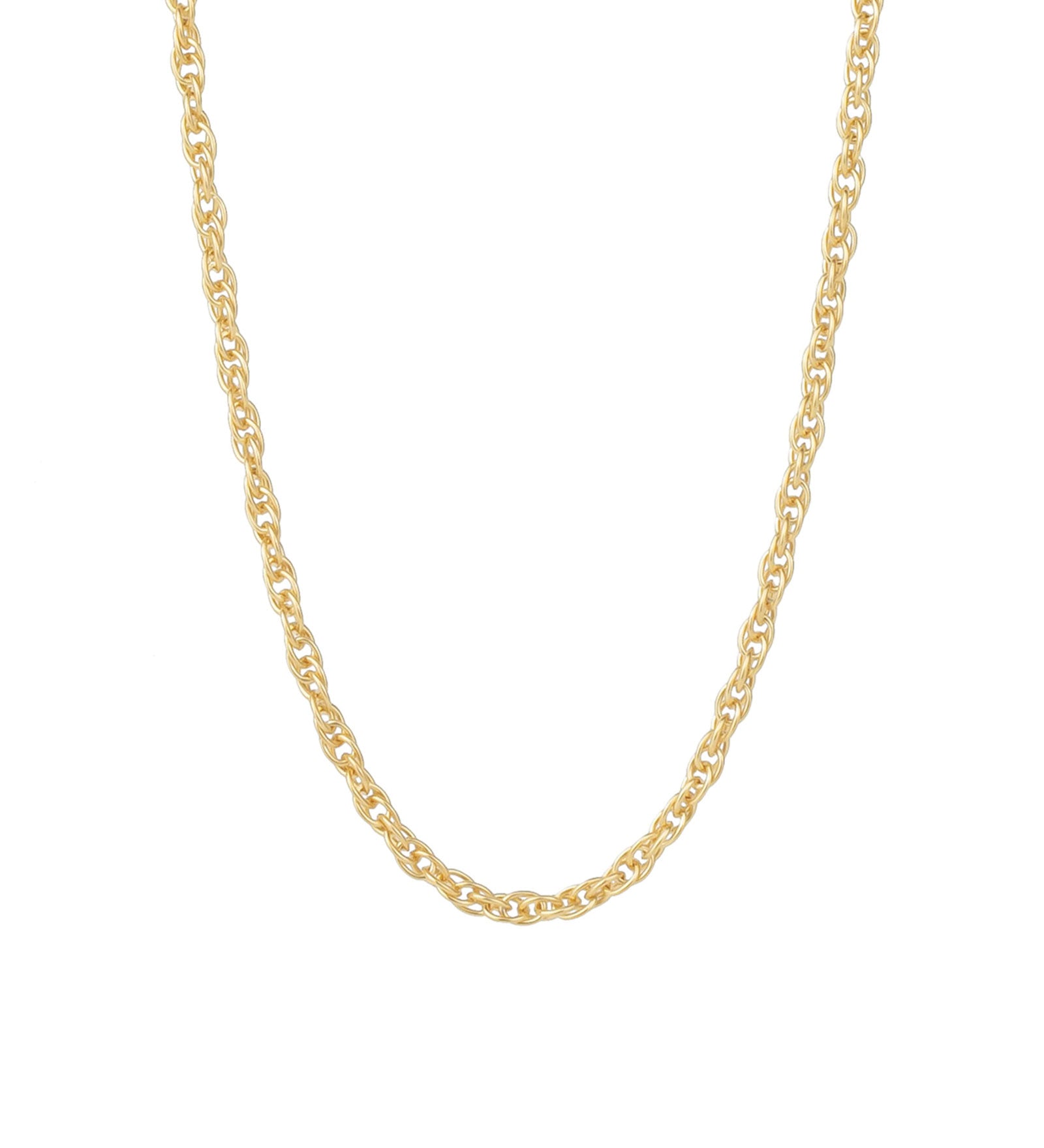 1948-Large Rope Chain Necklace-Necklaces-14k Gold Filled-16"-Blue Ruby Jewellery-Vancouver Canada