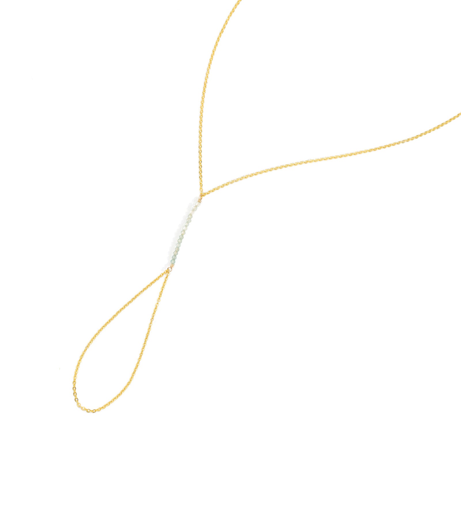 1948-Stone Hand Chain-Body Jewellery-Blue Ruby Jewellery-Vancouver Canada