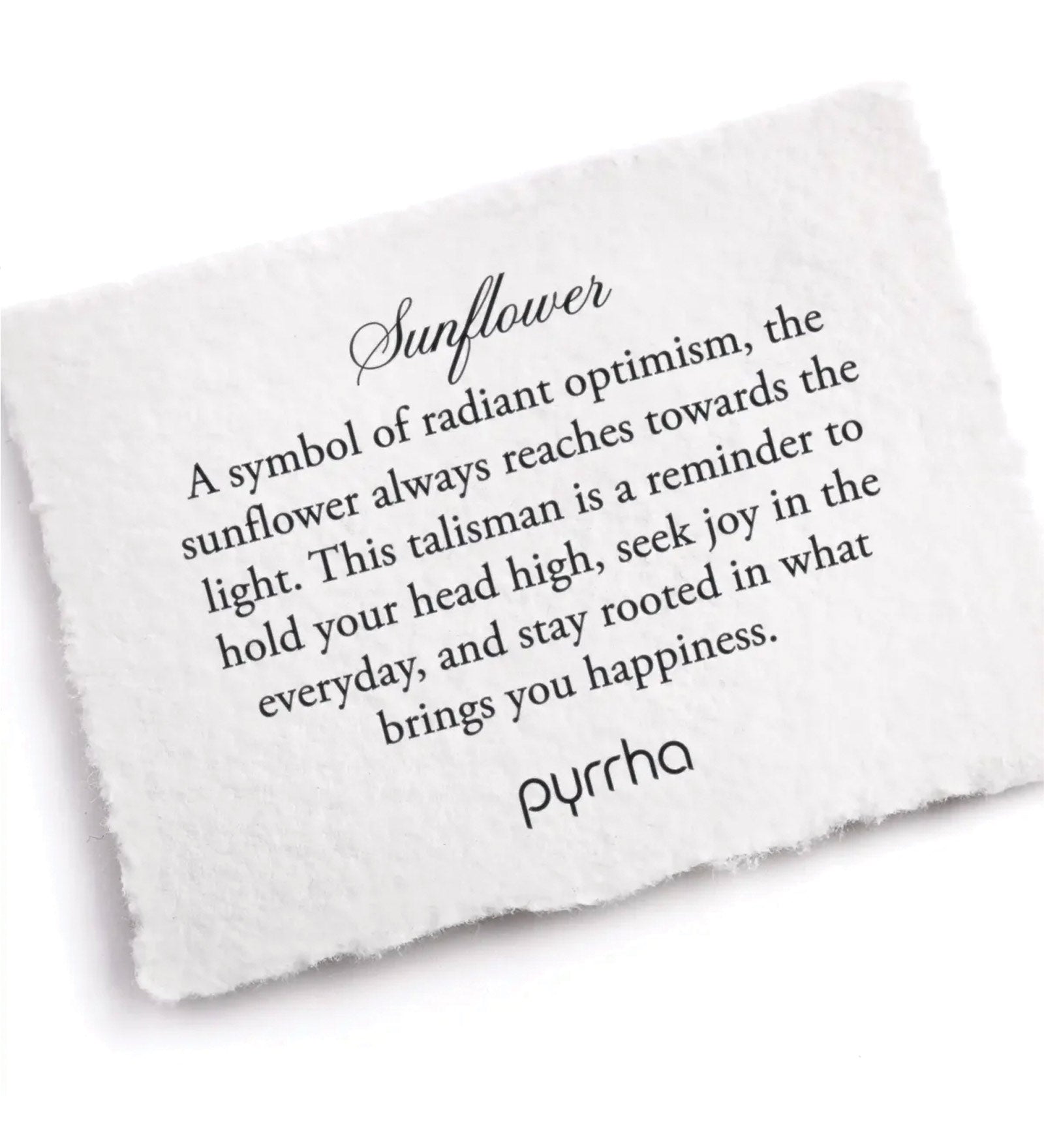 Sunflower Talisman Oxidized Sterling Silver