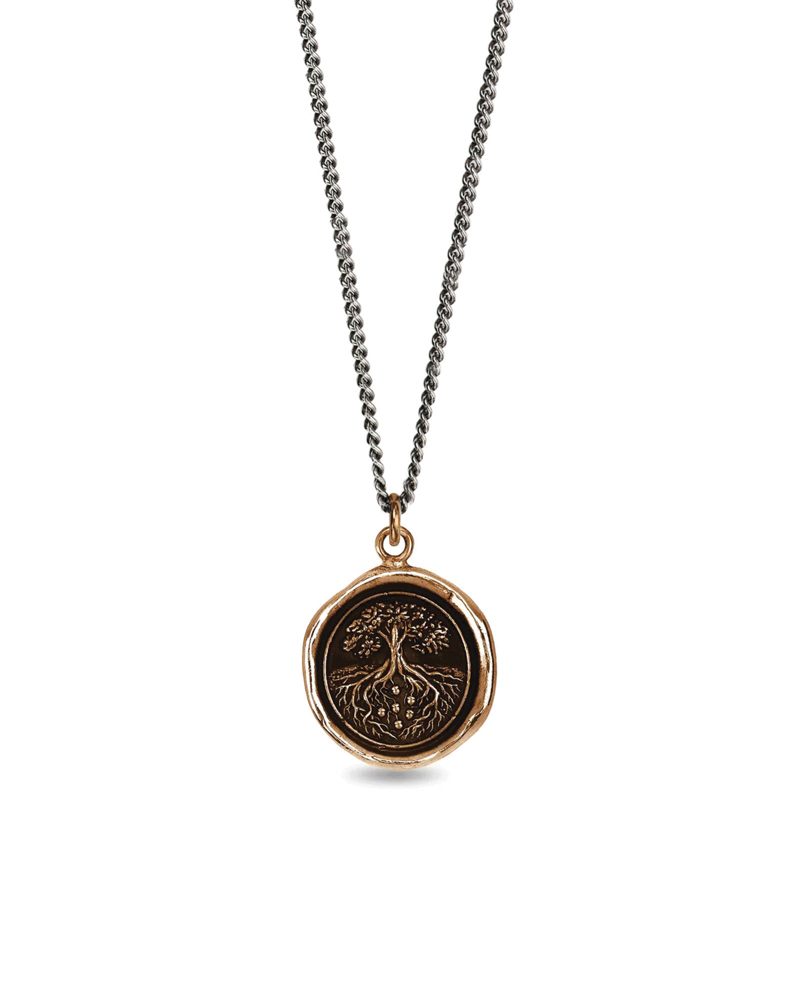 Blue Ruby Jewellery-Family Roots Talisman-Pys item-Bronze-Blue Ruby Jewellery-Vancouver Canada