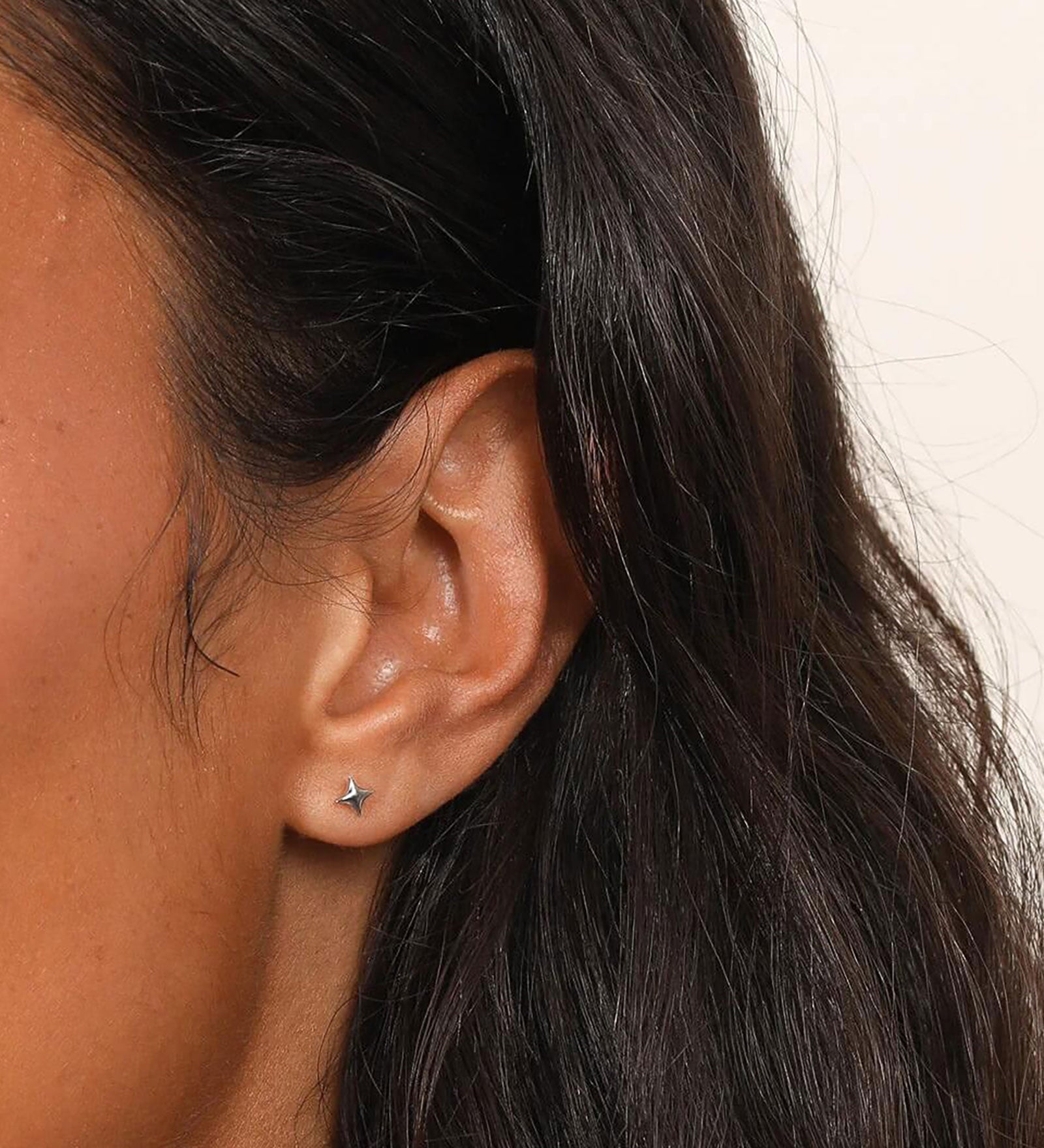 Star Stud Sterling Silver