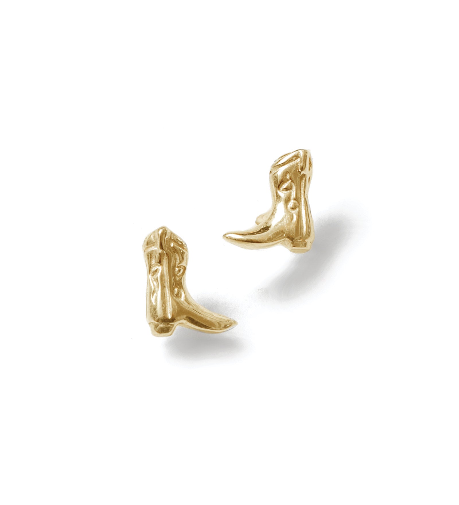 Cowboy Boot Studs 14k Gold Plated