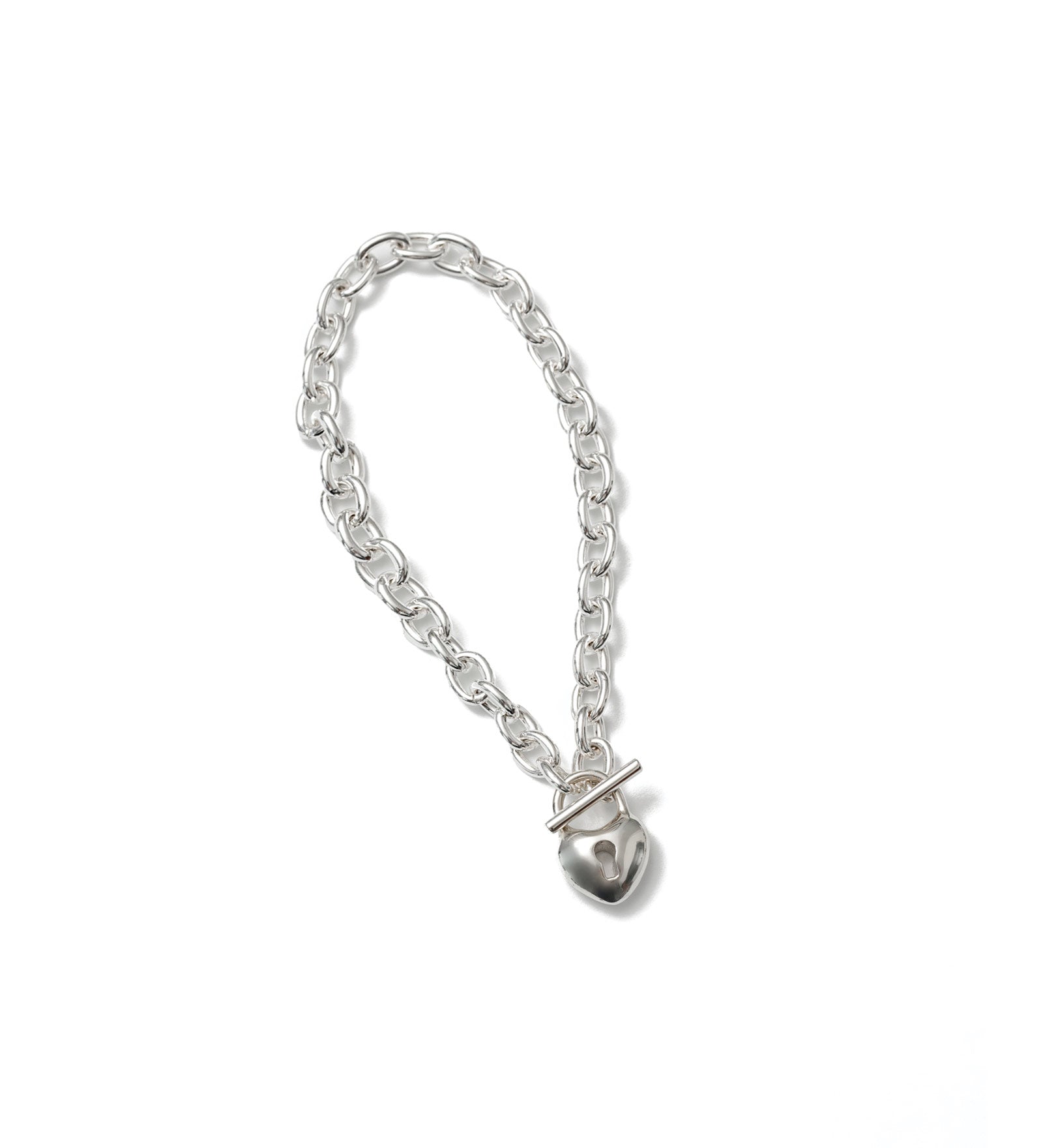Heartlock Bracelet Sterling Silver