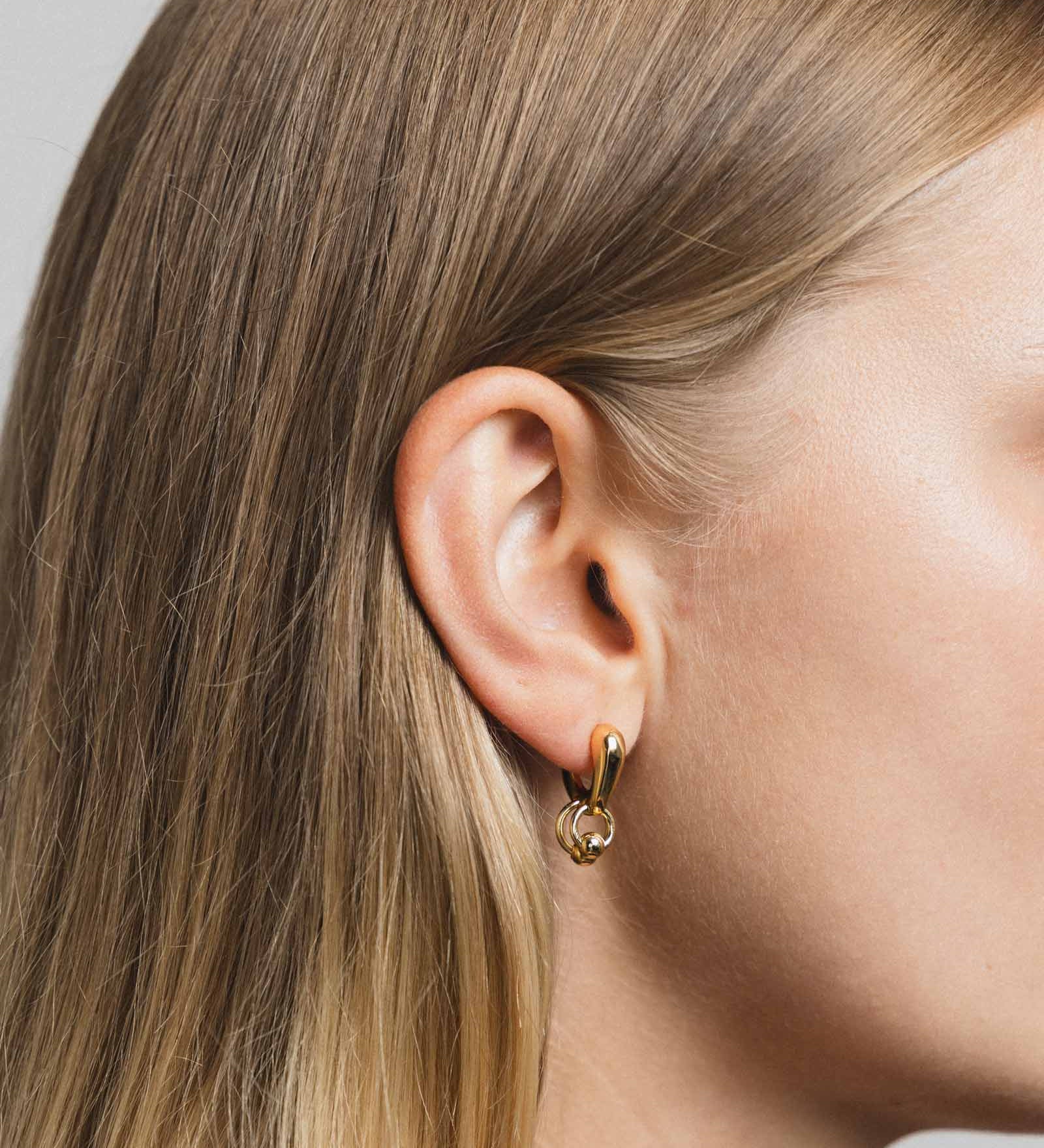 Fae Hoops 14k Gold Plated