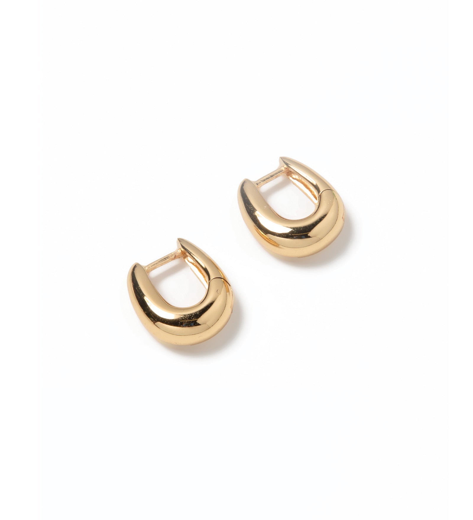 Gemma Huggies 14k Gold Plated