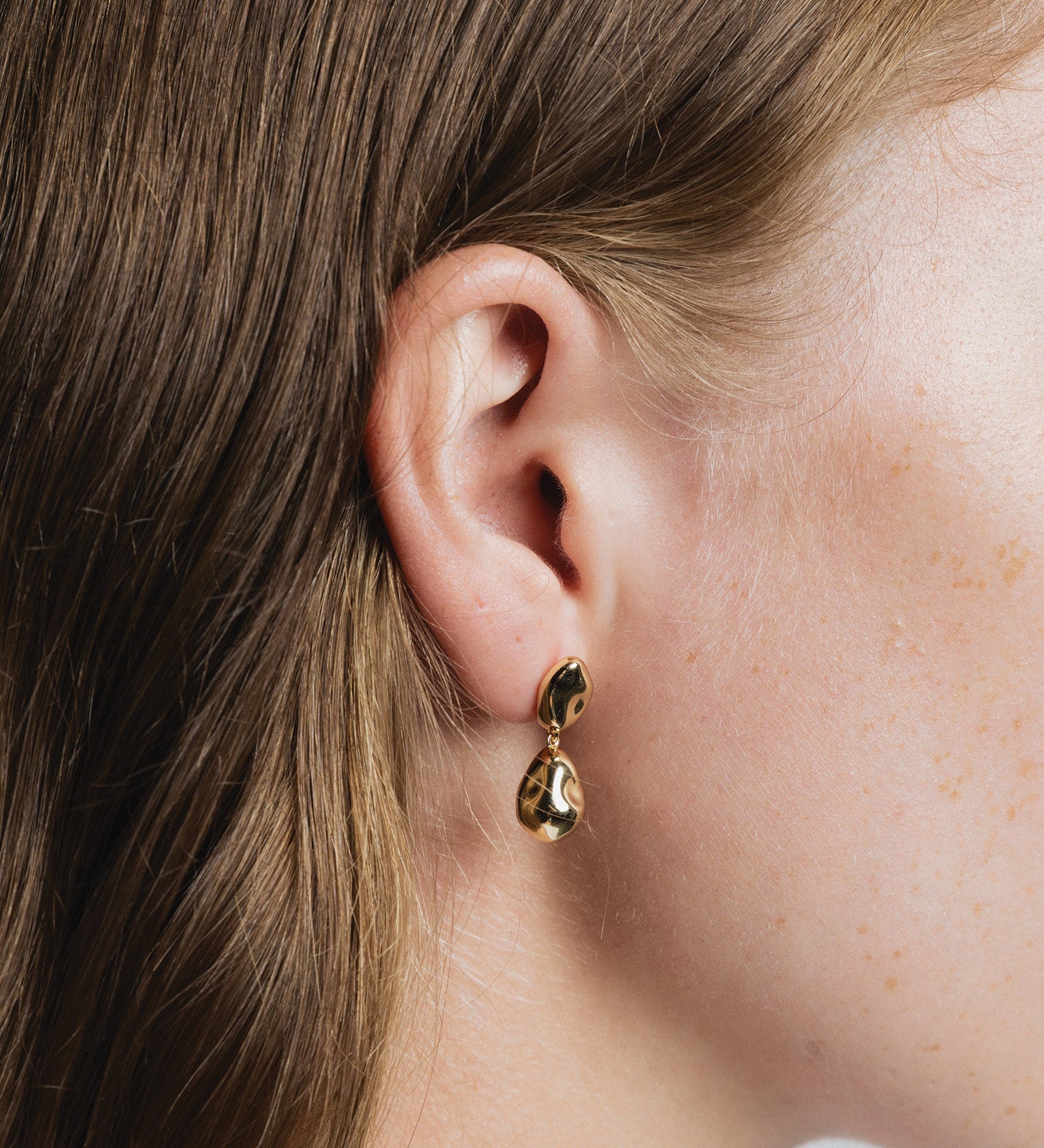 Pinto Earrings 14k Gold Plated