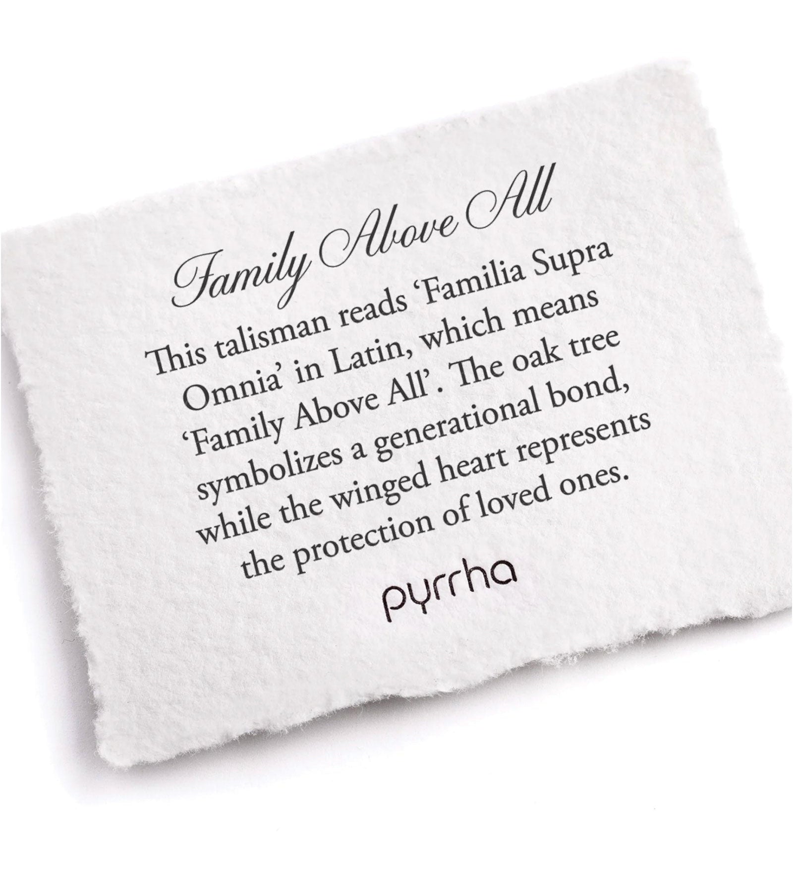 Pyrrha-Family Above All 14k Talisman-Necklaces-14k Yellow Gold-Blue Ruby Jewellery-Vancouver Canada