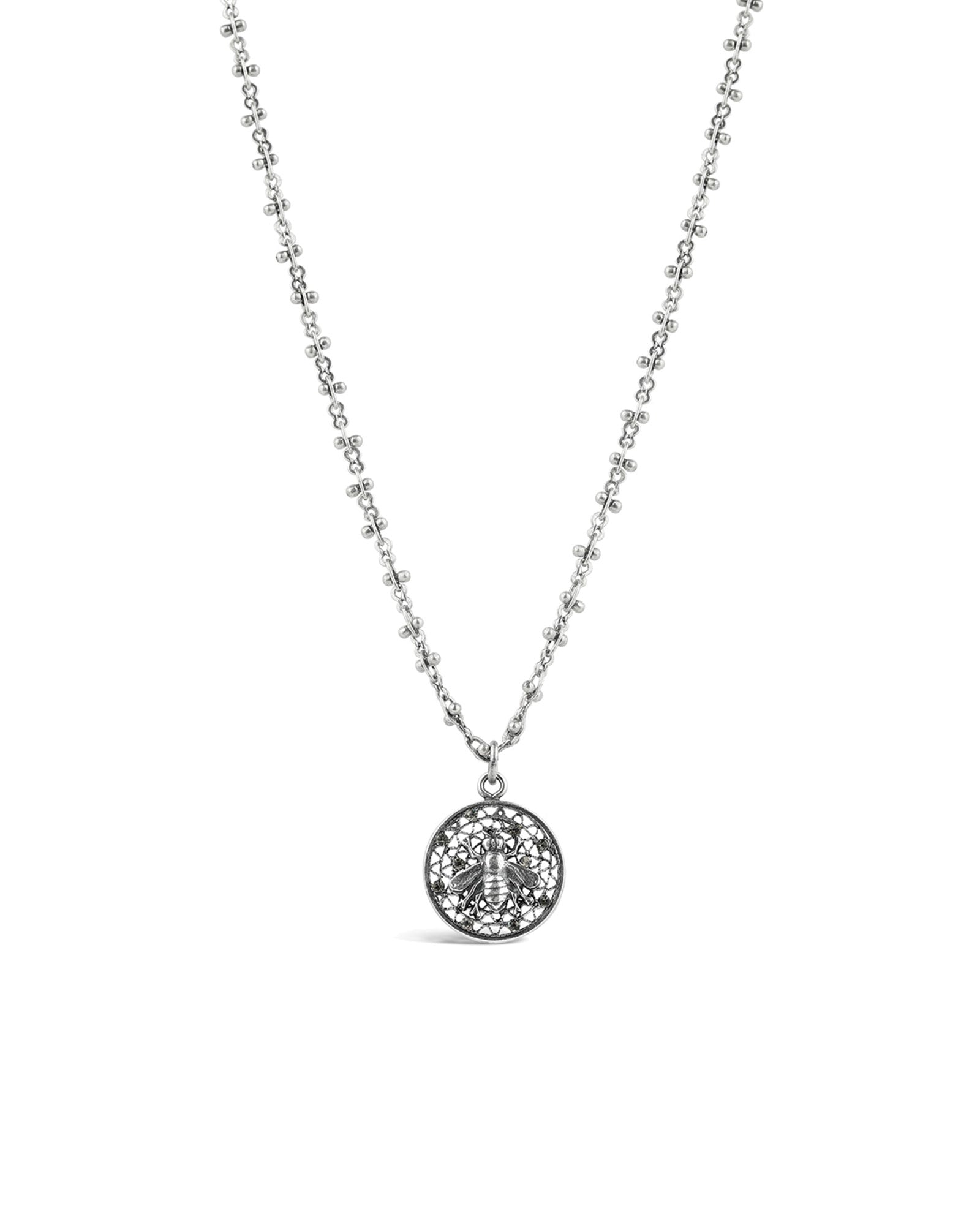 Silver plated necklaces hot sale