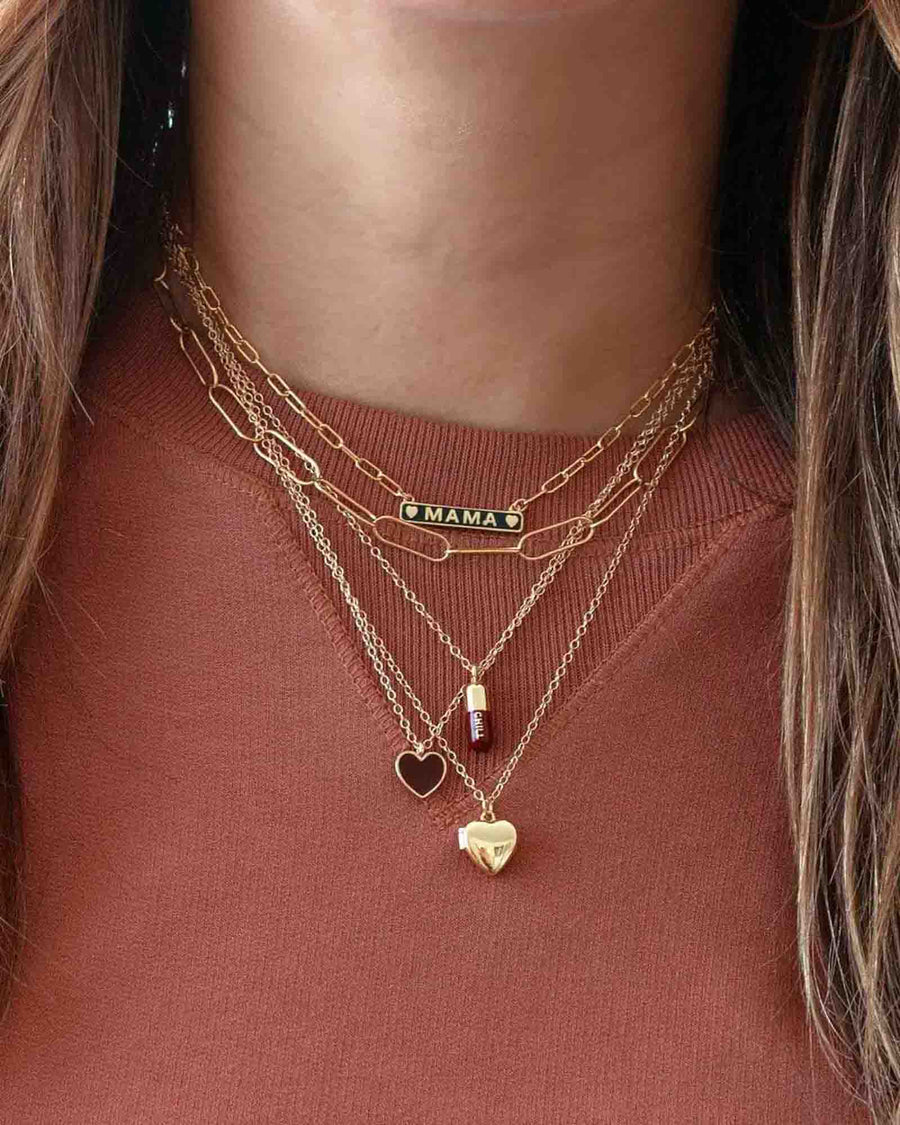 Kris Nations-Heart Locket-Necklaces-18k Gold Vermeil-Blue Ruby Jewellery-Vancouver Canada