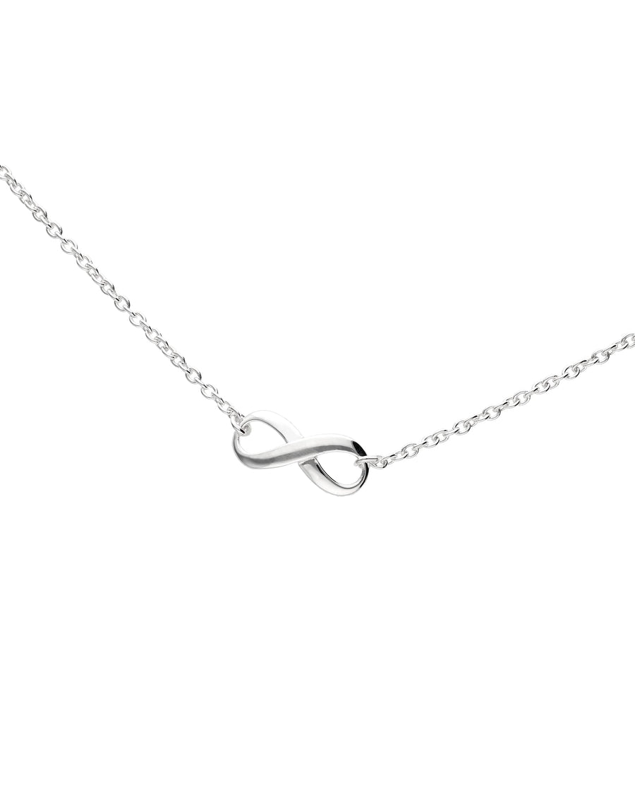 Tashi-Infinity Necklace-Necklaces-Sterling Silver-Blue Ruby Jewellery-Vancouver Canada