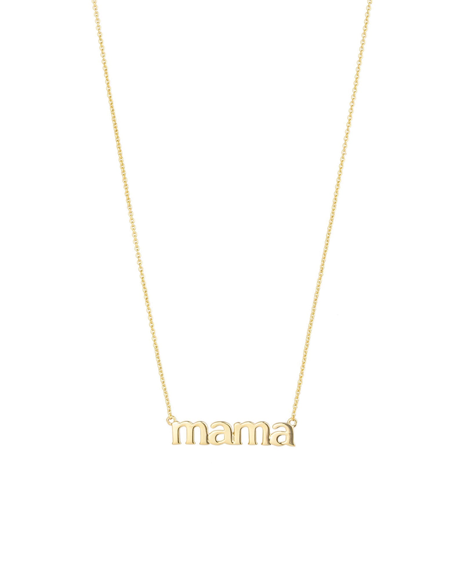 Quiet Icon Lowercase Mama Necklace Blue Ruby Jewlellery Canada
