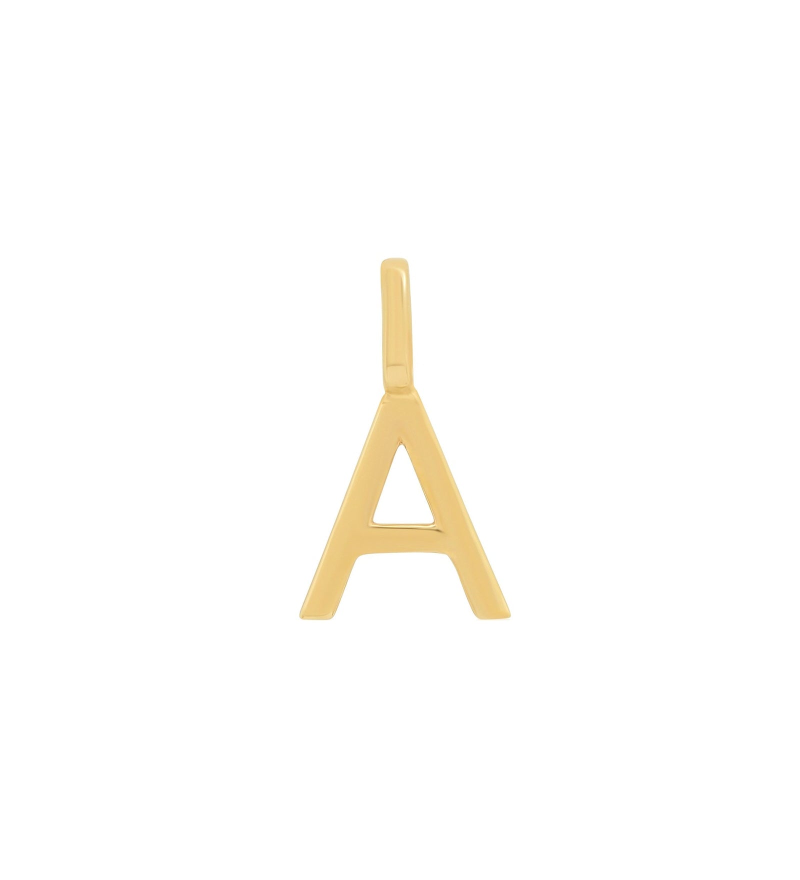 Tai Fine-Monogram Pendant-Necklaces-14k Yellow Gold-A-Blue Ruby Jewellery-Vancouver Canada