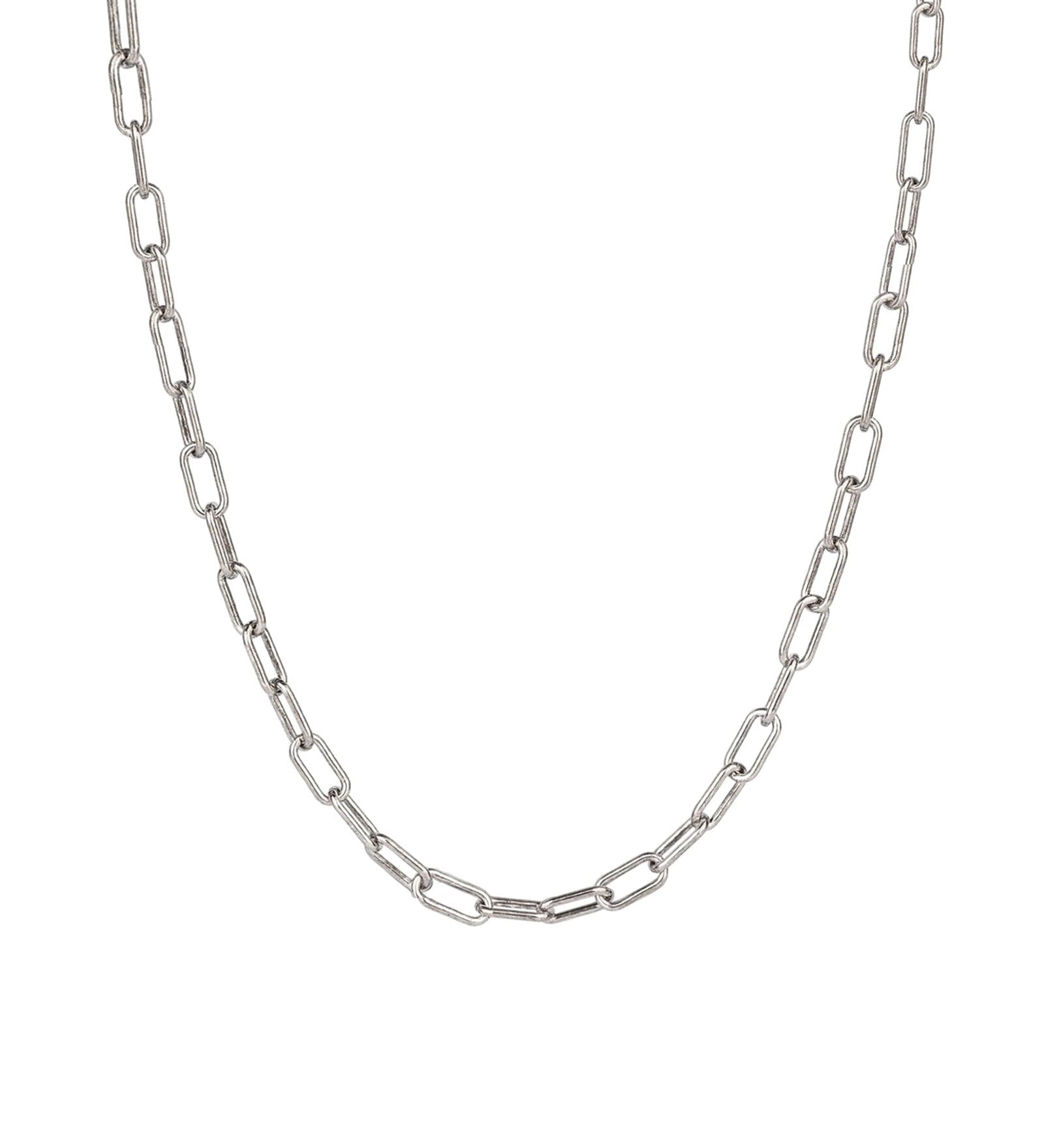 Pyrrha-Small Paperclip Chain-Necklaces-Blue Ruby Jewellery-Vancouver Canada