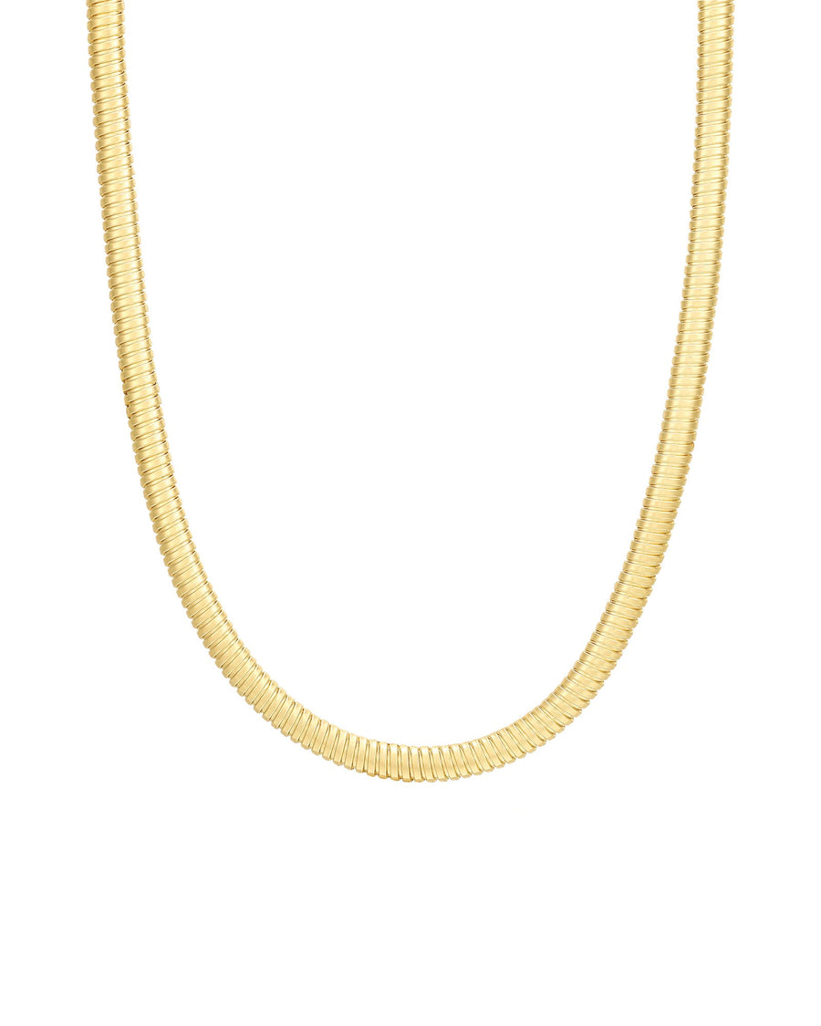 Luv AJ-Snake Chain Necklace-Necklaces-14k Gold Plated-Blue Ruby Jewellery-Vancouver Canada