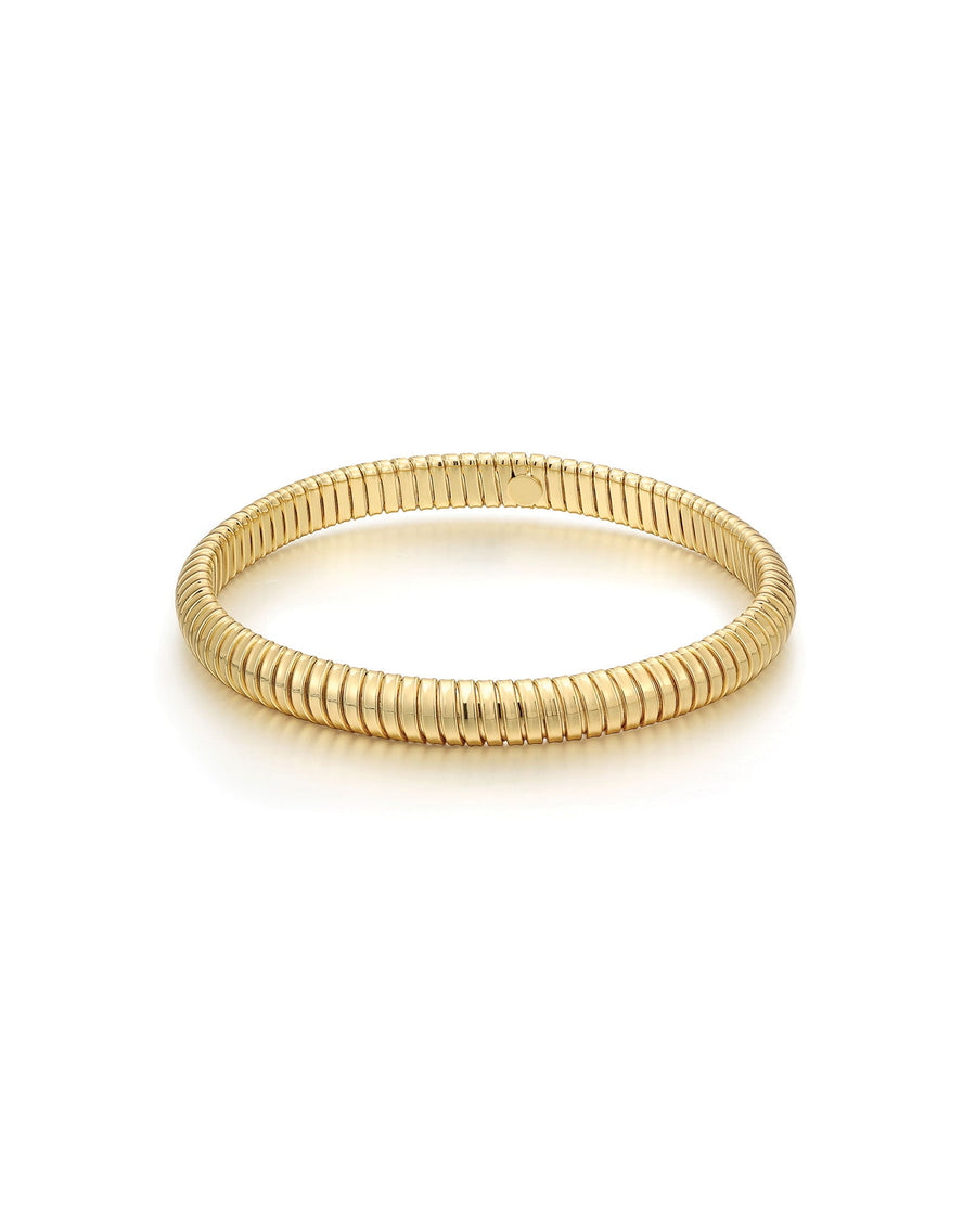 Luv AJ-Snake Cuff | 7mm-Bracelets-14k Gold Plated-Blue Ruby Jewellery-Vancouver Canada