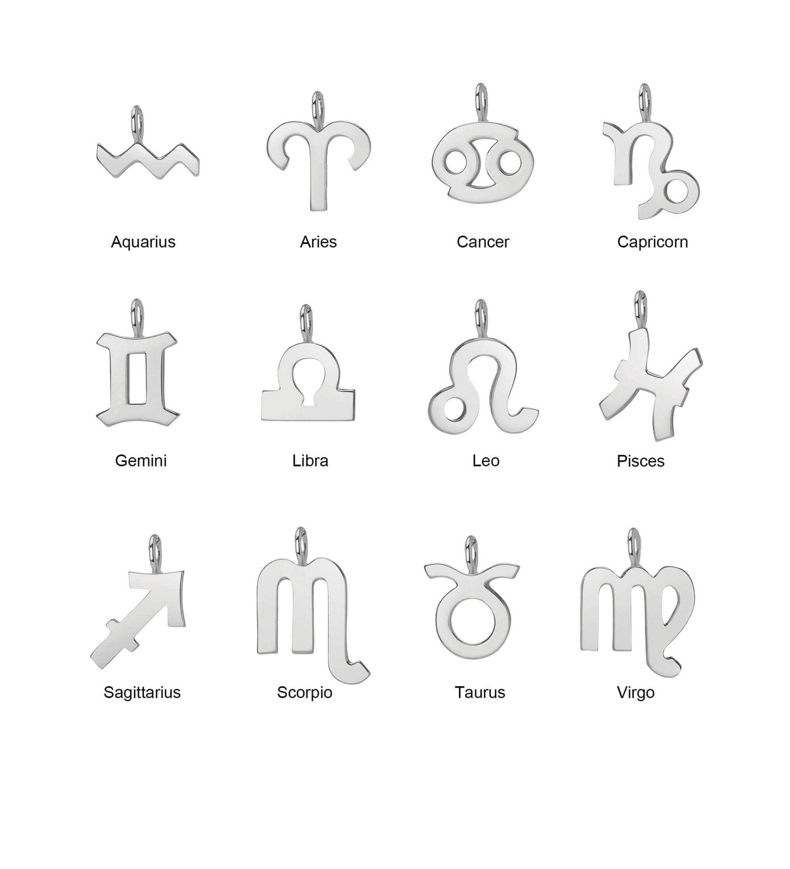 Quiet Icon-Zodiac Necklace-Necklaces-Blue Ruby Jewellery-Vancouver Canada