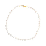Poppy Rose-18" Mix Pearl Strand Necklace-Necklaces-14k Gold-fill, Freshwater Pearl-Blue Ruby Jewellery-Vancouver Canada