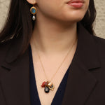 Chan Luu-Elephant Charm Necklace-Necklaces-Blue Ruby Jewellery-Vancouver Canada
