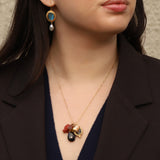 Chan Luu-Elephant Charm Necklace-Necklaces-Blue Ruby Jewellery-Vancouver Canada