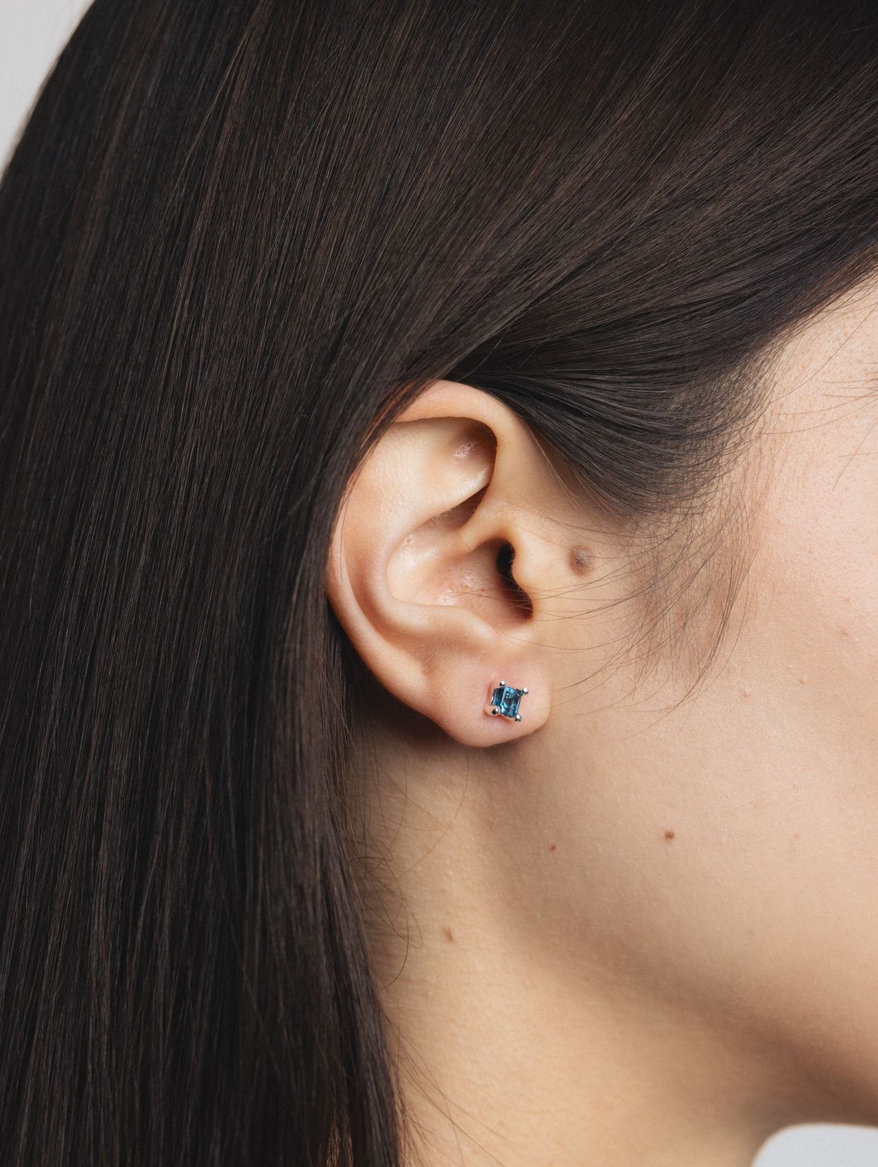 Wolf Circus-Josie Studs-Earrings-Blue Ruby Jewellery-Vancouver Canada