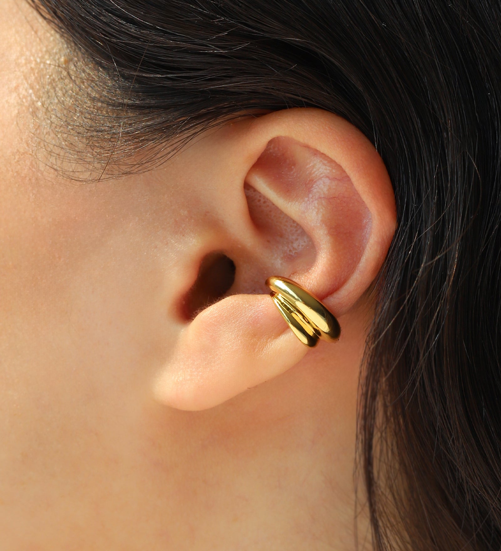 Jenny Bird-Leona Ear Cuff-Bracelets-Blue Ruby Jewellery-Vancouver Canada