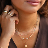 Goldhive-Singapore Chain Necklace-Necklaces-Blue Ruby Jewellery-Vancouver Canada