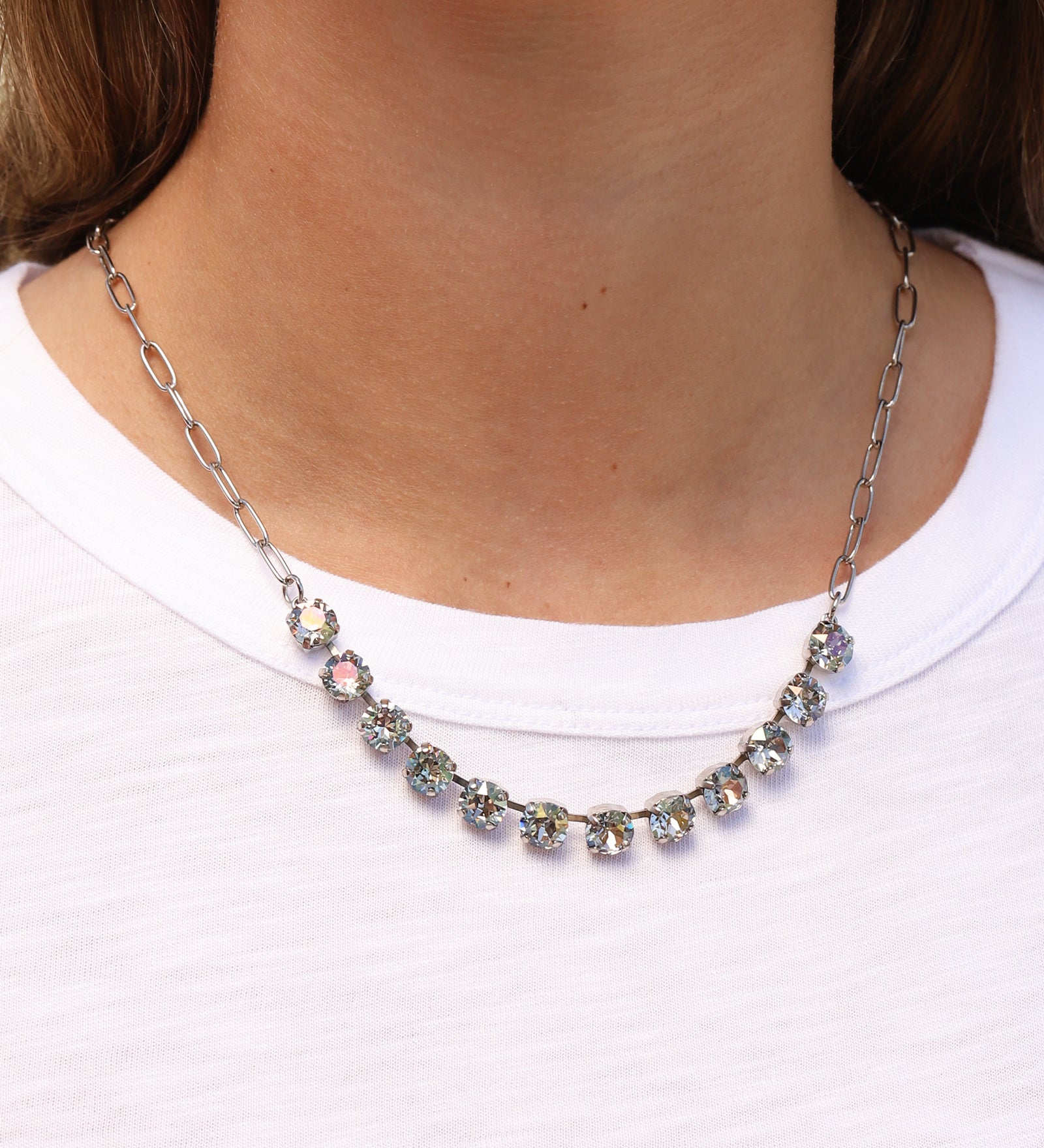 TOVA-Mini Oakland Necklace-Necklaces-Blue Ruby Jewellery-Vancouver Canada