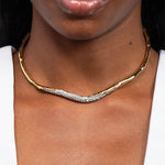 Alexis Bittar-Solanales Crystal Skinny Collar-Necklaces-Blue Ruby Jewellery-Vancouver Canada
