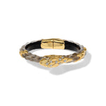 Alexis Bittar-Serpent Hinge Bangle-Bracelets-14k Gold Plated, Desert Lucite-Blue Ruby Jewellery-Vancouver Canada