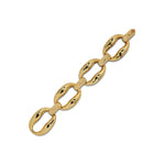 Molton Link Bracelet 14k Gold Plated