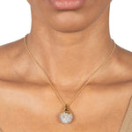 Alexis Bittar-Solanales Crystal Pavé Teardrop Necklace-Necklaces-Blue Ruby Jewellery-Vancouver Canada