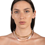 Alexis Bittar-Liquid Lucite Collar-Necklaces-Blue Ruby Jewellery-Vancouver Canada