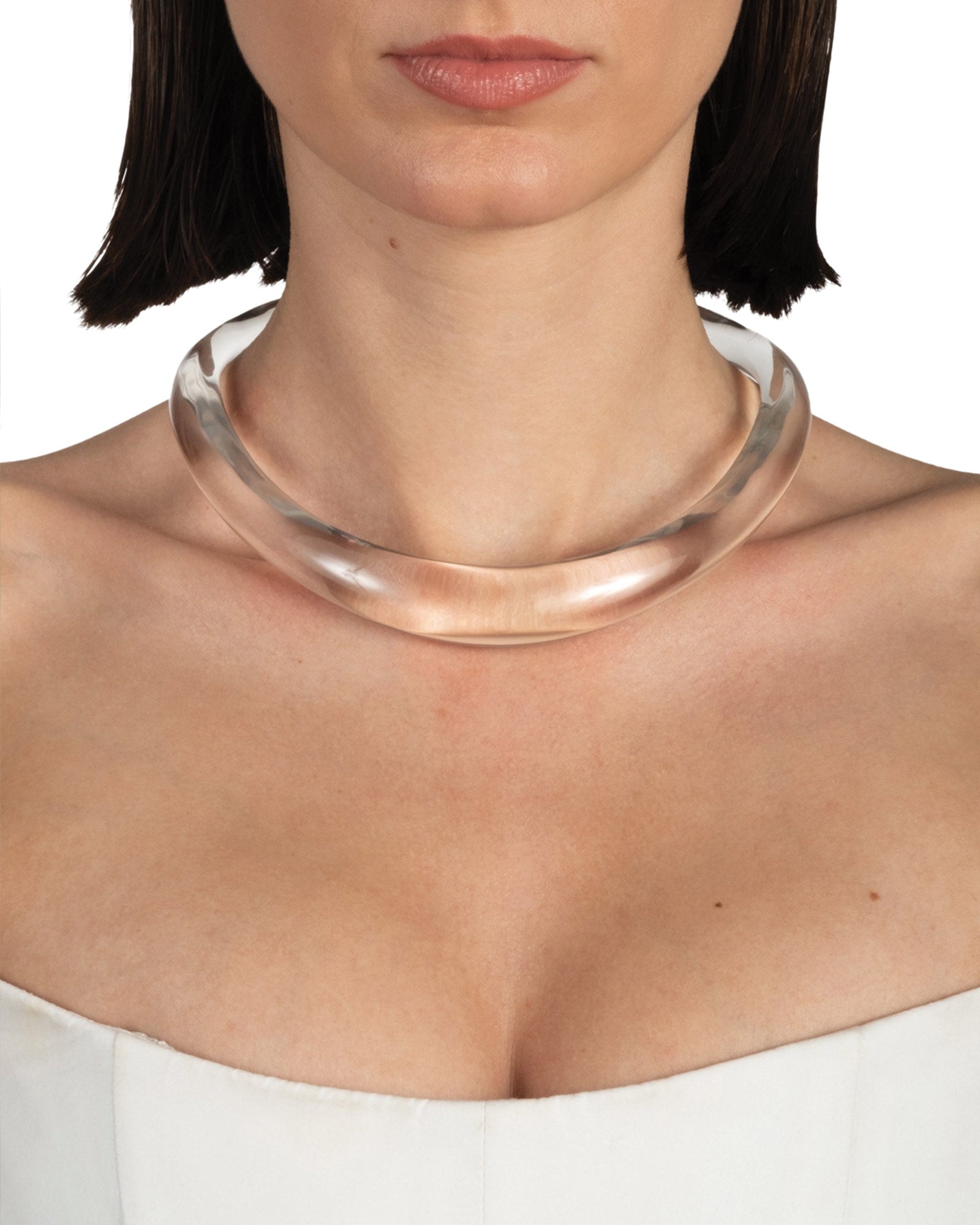 Alexis Bittar-Liquid Lucite Collar-Necklaces-Blue Ruby Jewellery-Vancouver Canada