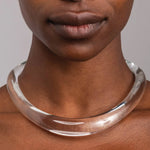 Alexis Bittar-Liquid Lucite Collar-Necklaces-Blue Ruby Jewellery-Vancouver Canada